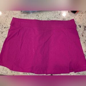 PINK Victoria’s Secret Skort Pink Athletic Skirt Built In Shorts XXL